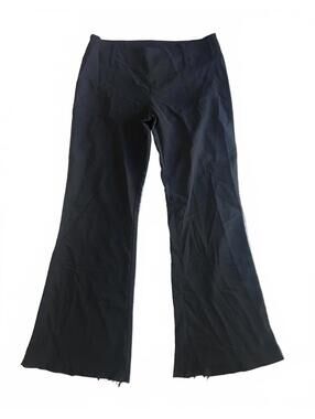 Y2K Valia Black Flared Pants Size Junior Medium